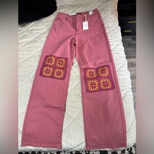 Judy Blue High waisted pink/corally brand new never worn jeans